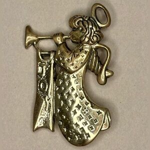 Sterling Silver Angel Pin #4752